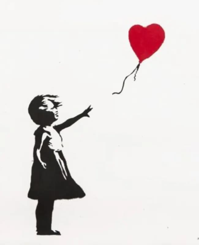 Banksy — Girl with Balloon